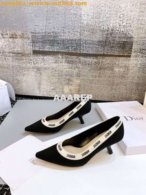 Replica Dior J'adior Pump KCP550 Black 6