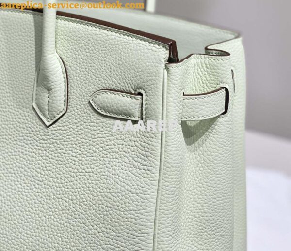 Replica Hermes Birkin Designer Tote Bag Togo Leather 28565 bubble green 18