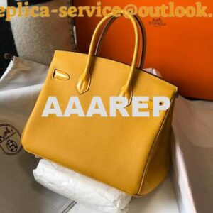 Replica Hermes Birkin Handbags Designer Hermes Tote Bag Togo Leather 28328 2