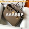 Replica Hermes Birkin Handbags Designer Hermes Tote Bag Togo Leather 28331 White 2