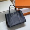 Replica Hermes Black Togo leather Garden Party 30cm Bag Machine sewing H239053