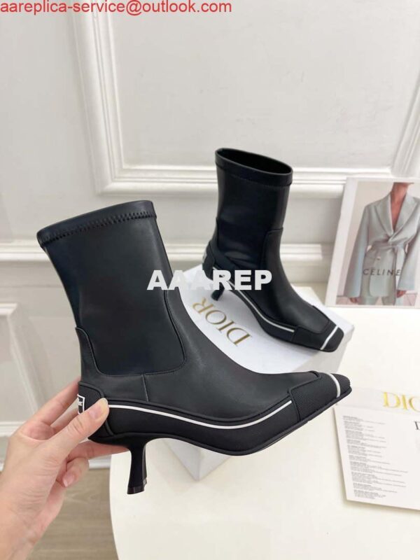 Replica Dior Women's Shoes – D-Motion Heeled Ankle Boot – KCI796VSO_S20X – #193196 4