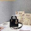 Replica My Lady Dior Bag Patent Calfskin with Customisable Shoulder St 2