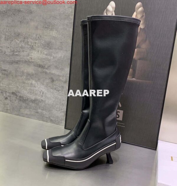 Replica Dior Women's Shoes KCI799NSR_S20X D-Motion Heeled Boot 191444 3