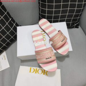 Replica Dior Women's Slippers Designer Dior Sandals Flats Shoes D81196