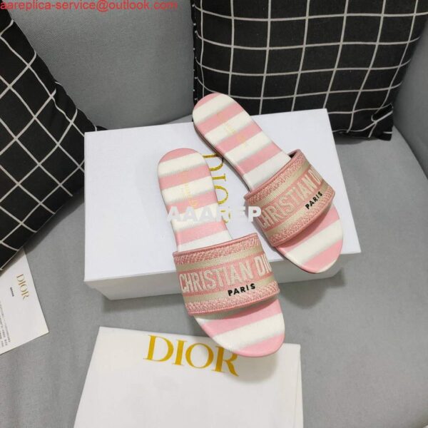 Replica Dior Women's Slippers Designer Dior Sandals Flats Shoes D81196 3