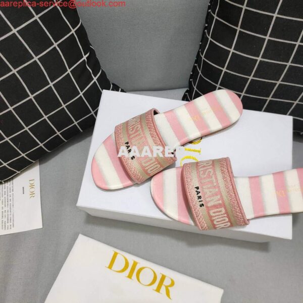 Replica Dior Women's Slippers Designer Dior Sandals Flats Shoes D81196 4