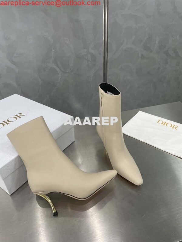 Replica Dior Women's Shoes Kci806vvv_S900 D-Fame Heeled Ankle Boot 192876 6