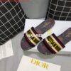 Replica Dior Women's Slippers Designer Dior Sandals Flats Shoes D81200 2