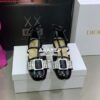 Replica Dior Women's Shoes La Parisienne Dior Ballerina Flat KDB737PMI Black 2