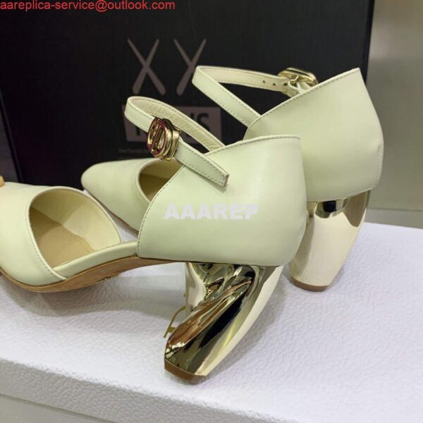 Replica Dior Women's Shoes Rhodes Heeled Shaped and hollow Shoes D88231 8