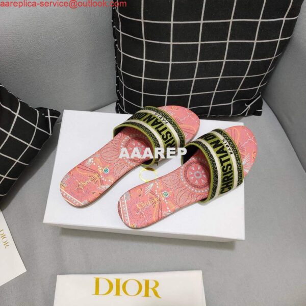 Replica Dior Women's Slippers Designer Dior Sandals Flats Shoes D81212 5