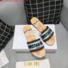 Replica Dior Women's Slippers Designer Dior Sandals Flats Shoes D81214 2