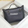 Replica Hermes Kelly 2424 Leather 29cm H230267 Elephant gray Shoulder bag