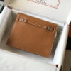 Replica Hermes Kelly Danse 22cm Leather Bag 20352 Brown