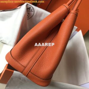 Replica Hermes Orange Togo Medium Garden Party 36cm Bag H239058 2