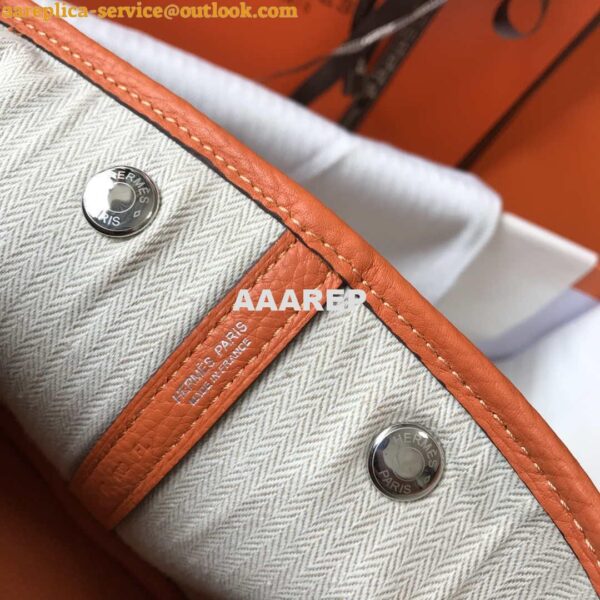 Replica Hermes Orange Togo Medium Garden Party 36cm Bag H239058 8