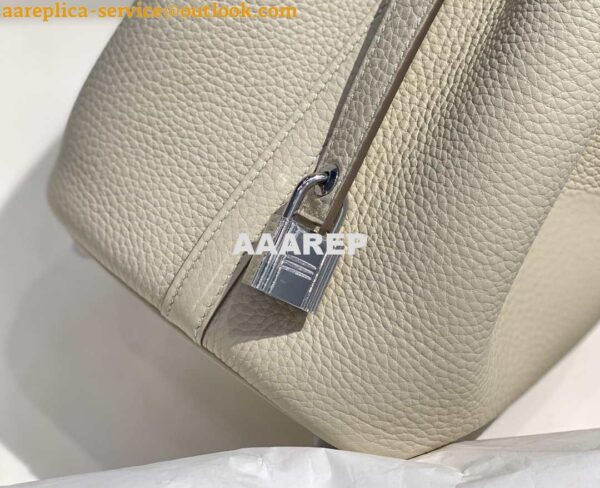 Replica Hermes H056289 Picotin Lock 18 22 Bag H330013 Silver 4