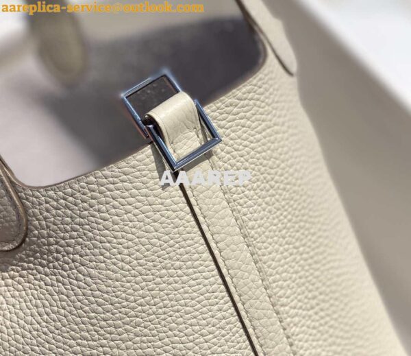 Replica Hermes H056289 Picotin Lock 18 22 Bag H330013 Silver 3