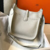 Replica Hermes H083435 Evelyne III 29 Shoulder Bag Silver Hardware Yellow