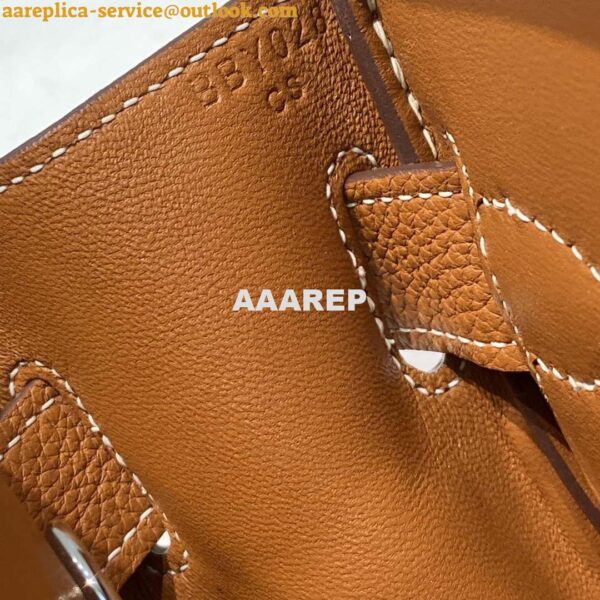 Replica Hermes H083591CK89 Hac a Dos GM backpack Orange 6