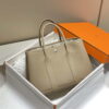 Replica Hermes Light Dark Clemence Garden Party 30cm Bag H239046