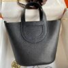 Replica Hermes In The Loop 18 Handmade Bag in Craie Clemence Leather 2