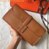 Replica Hermes Jige Elan 29 Clutch Bag In Red Epsom Leather 2