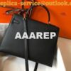 Replica Hermes Sellier Kelly 28cm of Epsom Leather Bag 20331 Gray 2