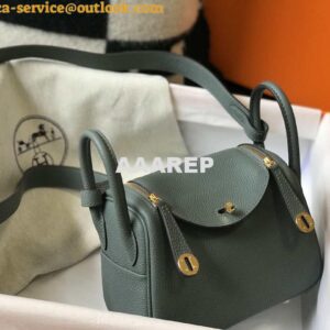 Replica Hermes H079086CK18 Lindy Mini Bag 19cm Semi-manual H231905 2