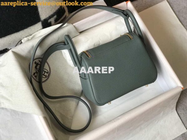 Replica Hermes H079086CK18 Lindy Mini Bag 19cm Semi-manual H231905 4