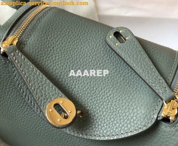 Replica Hermes H079086CK18 Lindy Mini Bag 19cm Semi-manual H231905 5