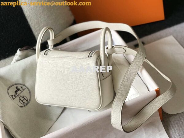 Replica Hermes H079086CK18 Lindy Mini Bag 19cm Semi-manual H231906 6