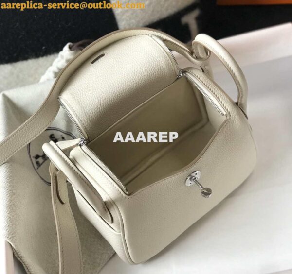 Replica Hermes H079086CK18 Lindy Mini Bag 19cm Semi-manual H231906 10