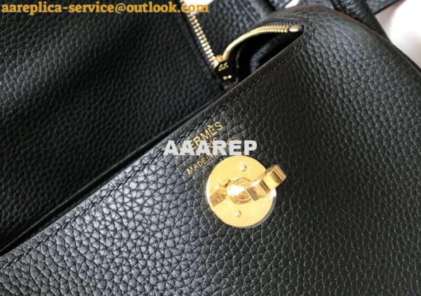 Replica Hermes H079086CK18 Lindy Mini Bag 19cm Semi-manual H231912 8