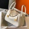 Replica Hermes Lindy 26cm Designer Tote Shoulder Bags Tan