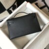 Replica Hermes Mini Kelly Pouchette Epsom Leather H230242 Green 2