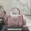 Replica Prada Antique Nappa Leather Multi-pocket Top-handle Bag 1BB099 2