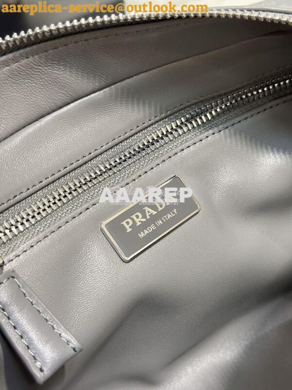 Replica Prada Antique Nappa Leather Multi-pocket Top-handle Bag 1BB099 11