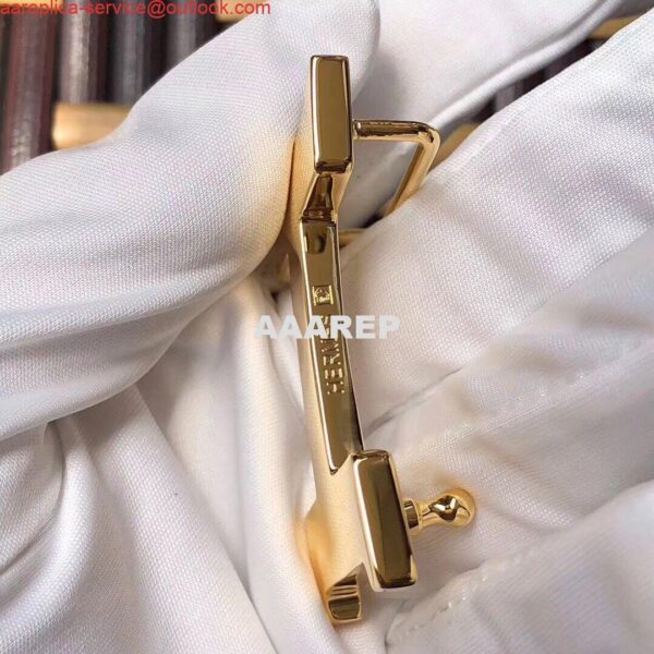 Replica Hermes Mini Constance 24mm Reversible Belt Black/Gold 8