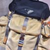 Replica Prada 2VZ074 Nylon Backpack Bag in Gray 2