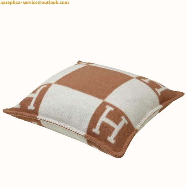 Replica Hermes Camel Small Avalon Pillow Cover