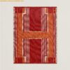 Replica Hermes Ithaque Blanket in Bordeaux Wool and Cashmere