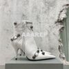 Replica Balenciaga Drappy Padded Leather Mules 638250 2