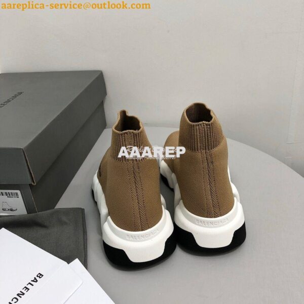 Replica Balenciaga Speed 2.0 Sneaker 617196 Beige 10