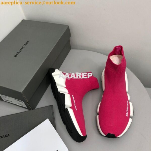 Replica Balenciaga Speed 2.0 Sneaker 617196 Pink 5