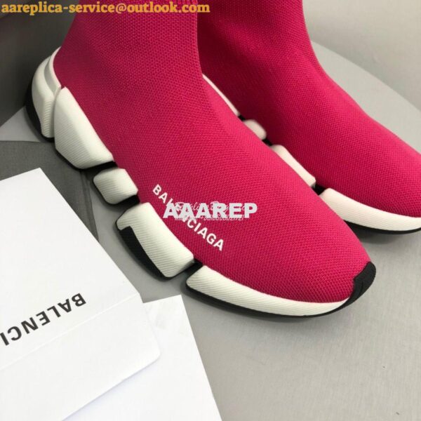 Replica Balenciaga Speed 2.0 Sneaker 617196 Pink 8