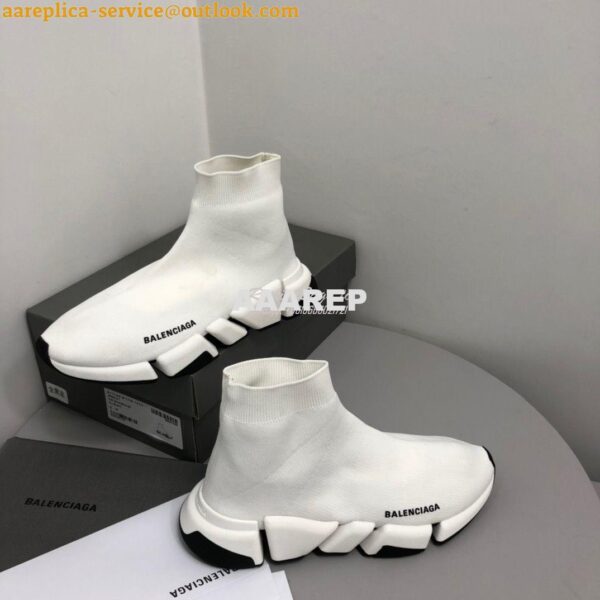 Replica Balenciaga Speed 2.0 Sneaker 617196 White 5