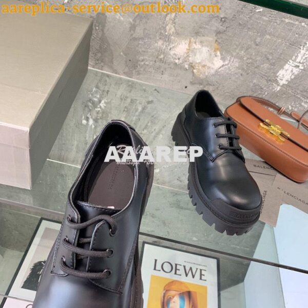 Replica Balenciaga Strkie Derby Lace-Ups Shoes 600600 8