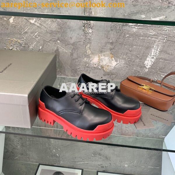 Replica Balenciaga Strkie Derby Lace-Ups Shoes 600600 12